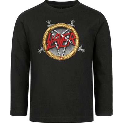METAL-KIDS детска тениска с дълъг ръкав Slayer - Pentagram - Black - METAL-KIDS - 546.36. 8.999