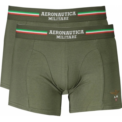 Aeronautica Militare 2 Pack Boxers Mens zelené