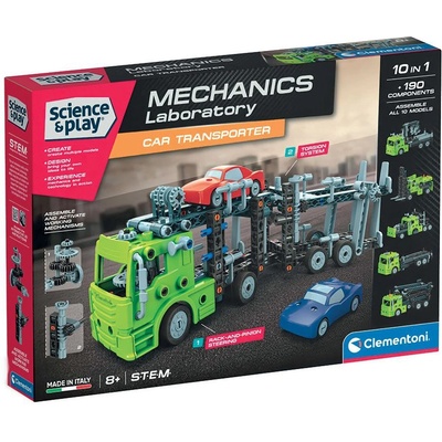 Clementoni Конструктор Clementoni Mechanics - Автовоз, 190 части (75132)