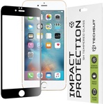 Techsuit Протектор за iPhone 6 Plus / iPhone 6S Plus - 111D Full Cover / Full Glue Glass - Черен