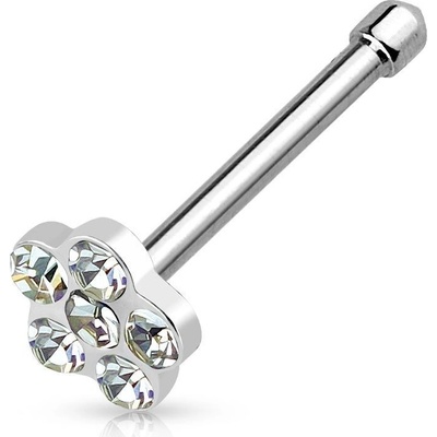 Šperky4U piercing do nosu kytička N01121-C