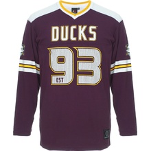 Majestic pánské tričko Anaheim Ducks Hockey Heavy Jersey Long Sleeve