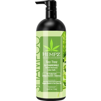 Hempz Tea Tree Chamomile Herbal Shampoo Шампоан за коса унисекс 1000ml