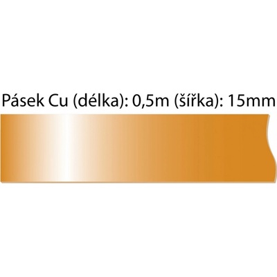 Páska měděná uzemňovací ZSA 16 - délka 0,5 m I142708 – Sleviste.cz