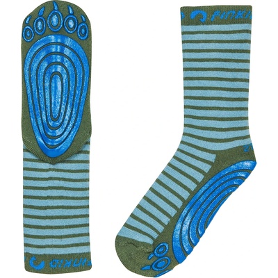 Finkid Детски пантофи Finkid Kid's Tapsut House slippers - Smoke Blue / Bronze Green - размер 23-26 (EU) (702-0312-3512)