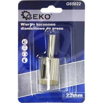 Diamantové korunkové vrtáky do dlažieb 22mm - GEKO G65022