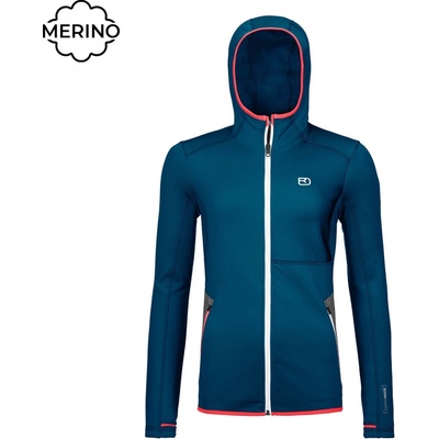 Ortovox Fleece Hoody modrá