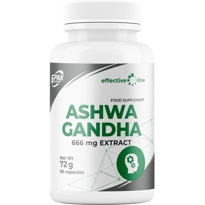 6Pak Nutrition Ashwagandha 90 kapslí – Zbozi.Blesk.cz