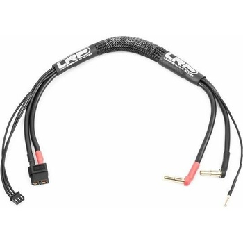 LRP Electronic Nabíjecí kabel 35cm 2S LiPo HARDCASE z XT60 na P4/5 včetně balančního konekt. XH