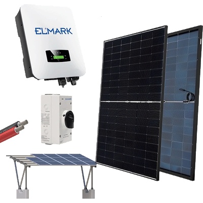 On grid К-Т СОЛАРНА СИСТЕМА 3p/8kw+ ГАРАЖНА КОСТР (98sol8003m/6ecp)