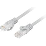Lanberg PCU6-10CU-0100-S Cat. 6 UTP LSZH CU AWG26 неекраниран сив пач кабел, 1 м