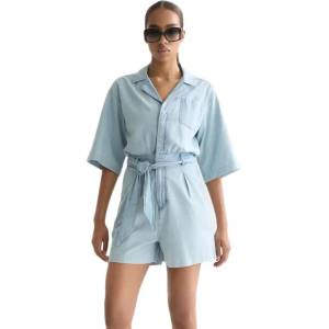 Scotch & Soda UFN01453F short sleeve romper - Blue (Shine A Light)