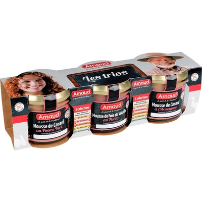 Avon&Ragobert Paštiky pochoutkové trio 3x90 g