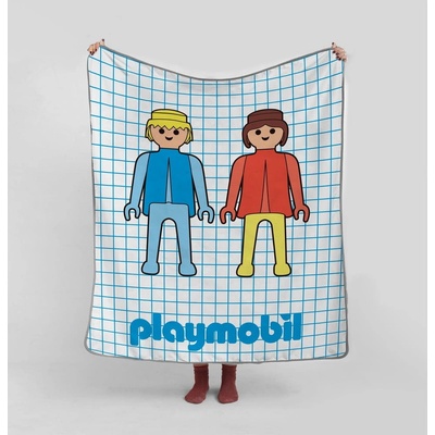 Playmobil Detská deka z mikrovlákna Checkerboard