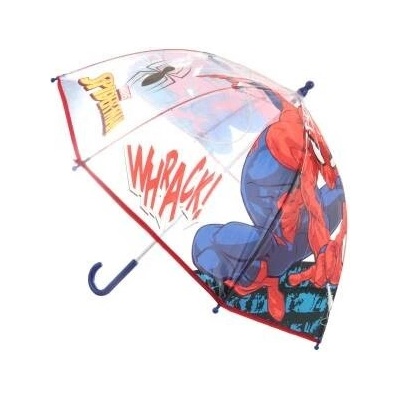 Deštník Spider Man průhledný