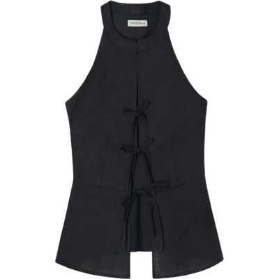 SILBON Потник Silbon 2040612032 Ties vest - Black (Black)