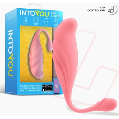 Intoyou App Series Waving Vibrační vajíčko s funkcí oscilace ovládané aplikací