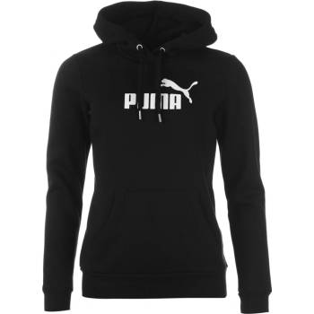 Puma No1 Logo hoody black white