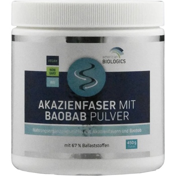 American Biologics Фибри от акация с баобаб на прах - 450 г