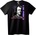 NOONEBRAND Тениска с Бен Франклин и синьо сирене - 3XL, Black