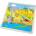 Bigjigs Toys Дървен пъзел със звуци Bigjigs - Сафари, 6 части (34034)