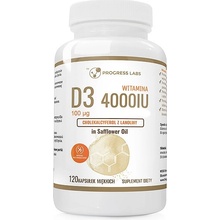 Progress Labs Vitamin D3 120 kapslí