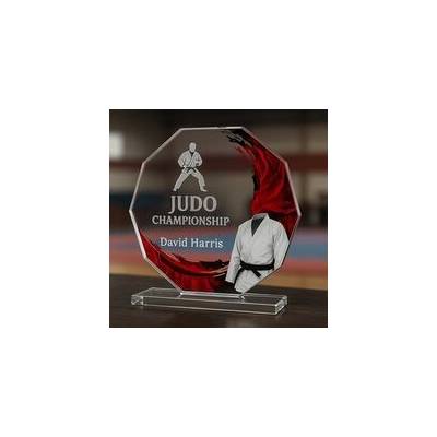 Poháry Bauer Skleněná trofej CR2024301M43 Bojová umění