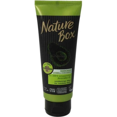 Nature Box krém na ruce se za studena lisovaným avokádovým olejem 75 ml
