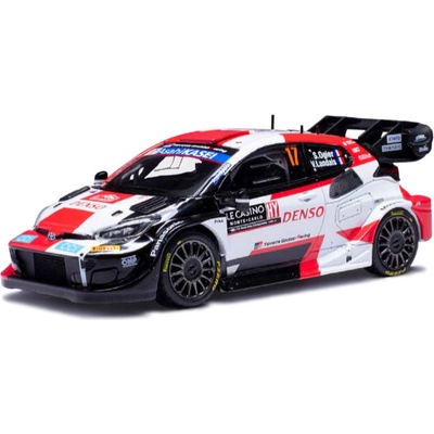 IXO Toyota GR Yaris Rally1 Rally Monte Carlo 2023 17 Ogier Landais 1:43