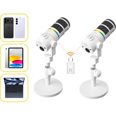 COMICA AUDIO COMBO 2x Comica EJoy D10 PRO RGB