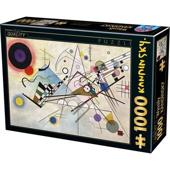 D-Toys - Puzzle Kandinsky: Composition 8 - 1 000 piese