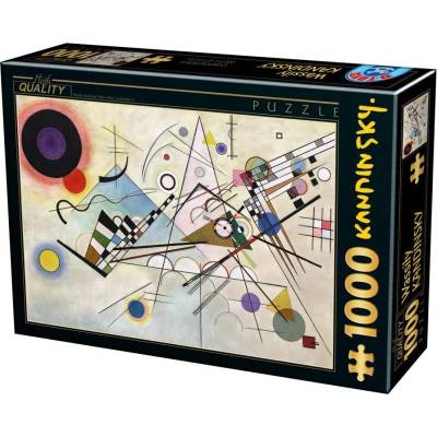 D-Toys - Puzzle Kandinsky: Composition 8 - 1 000 piese