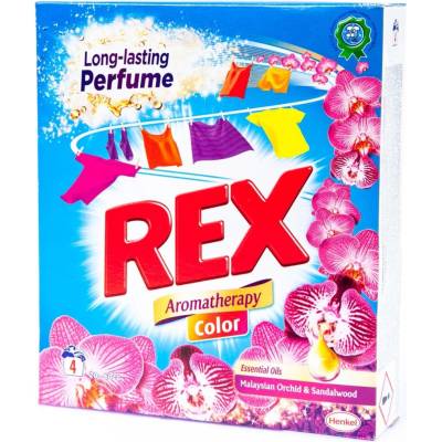 Rex Malaysan Orchid & Sandalwood Aromatherapy Color prací prášek 4 PD 260 g