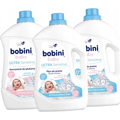 Bobini Prací a avivážní prostředek pro děti 7,5 l 70 PD + aviváž 71 PD