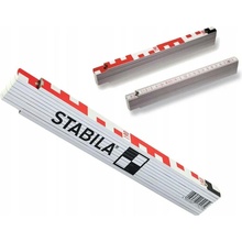 STABILA 17927 Metr skládací 2m dřevěný Serie 400 typ 1407 GEO červeno - bílý
