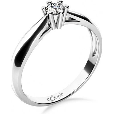 Couple prsten Nyla bílé zlato se zirkonem 6864003 0 1