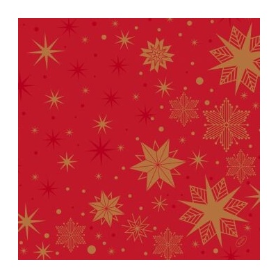 BioDunisoft Ubrousek 40x40cm STARGAZING RED 60 ks