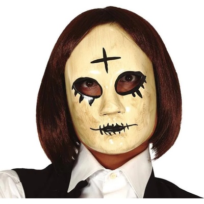 Fiestas Guirca Маска - китайска жена с кръст (Чистката)