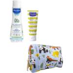 Mustela Промо комплект Mustela - Слънцезащитен лосион, измиващ гел + несесер - baby