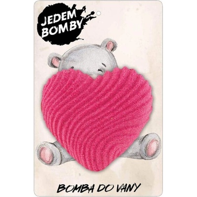 Bohemia Gifts & Cosmetics Šumivá penivá kúpeľ srdce 95 g
