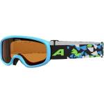 Alpina Детска ски маска Alpina Kid's Carvy 3.0 S2 (VLT 22%) Ski goggles - Blue Matt / Orange - размер One Size (417-4036-0211)