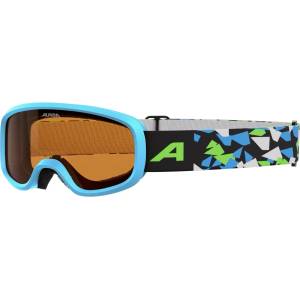 Alpina Детска ски маска Alpina Kid's Carvy 3.0 S2 (VLT 22%) Ski goggles - Blue Matt / Orange - размер One Size (417-4036-0211)