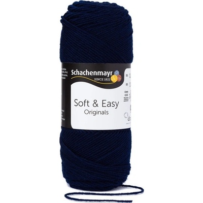 Soft Easy 100g 00050 tmavo modrá
