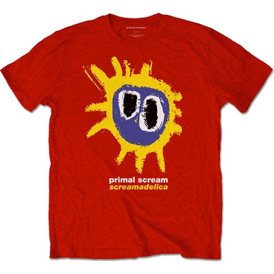 Primal Scream Screamadelica Red L Дамски Риза (<![CDATA[PSCTS01LR03]]>)