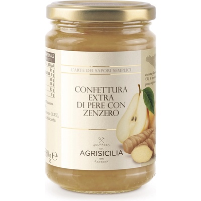 Agrisicilia hruškový džem so zázvorom 6 x 360 g