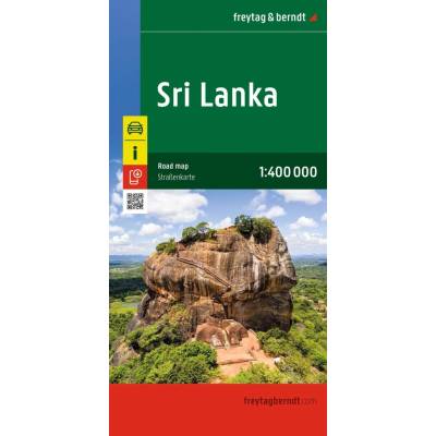 mapa Sri Lanka 1:400 tis.
