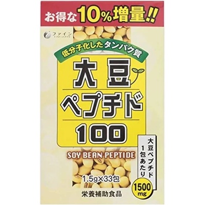 Fine Japan Соеви пептиди, 33 сашета, Fine Japan (007444 (000479) FJ)
