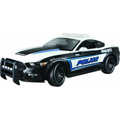Maisto 2015 Ford Mustang GT čierno-biely 1:18