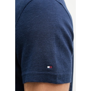 Tommy Hilfiger тениска тип пулове с яка мъжка с лен NEW YORK (MW0MW42679) - answear - 101,68 лв