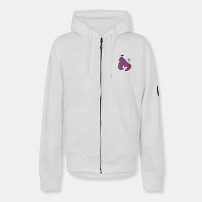 Money Суичър Money Men's Zip Hoodie - White